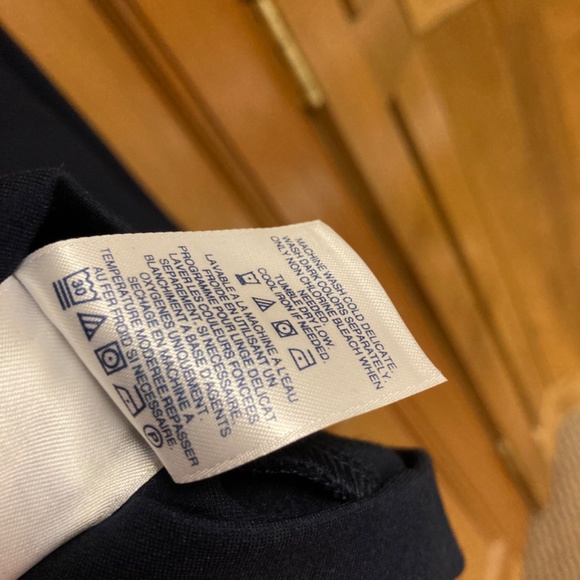 Land’ End Ponte Sheath Dress, Navy, 8P - Picture 7 of 7